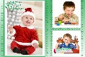Birthday & Holiday photo templates Merry Christmas 2